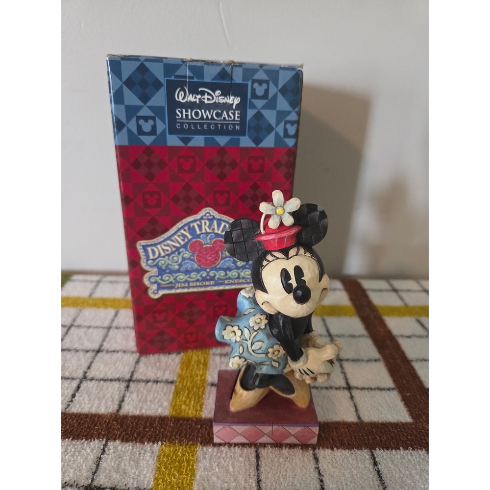 Jim Shore Disney Traditions Minnie Mouse Perfect Sweetheart Figurine 4010522 Box